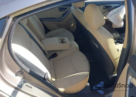 2013 Hyundai Elantra Gls z USA, uszkodzony, nr VIN 5NPDH4AE3DH187254